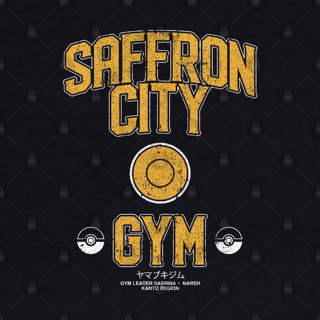 Saffron City Gym by huckblade